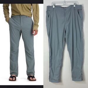 Simms Mens XXL Superlight Fishing Pants Blue Gray Quick Dry Coastal Athleisure